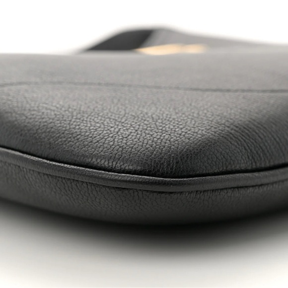 Gucci Aphrodite Medium Shoulder Bag – Black Goatskin Leather - Picture 16 of 16